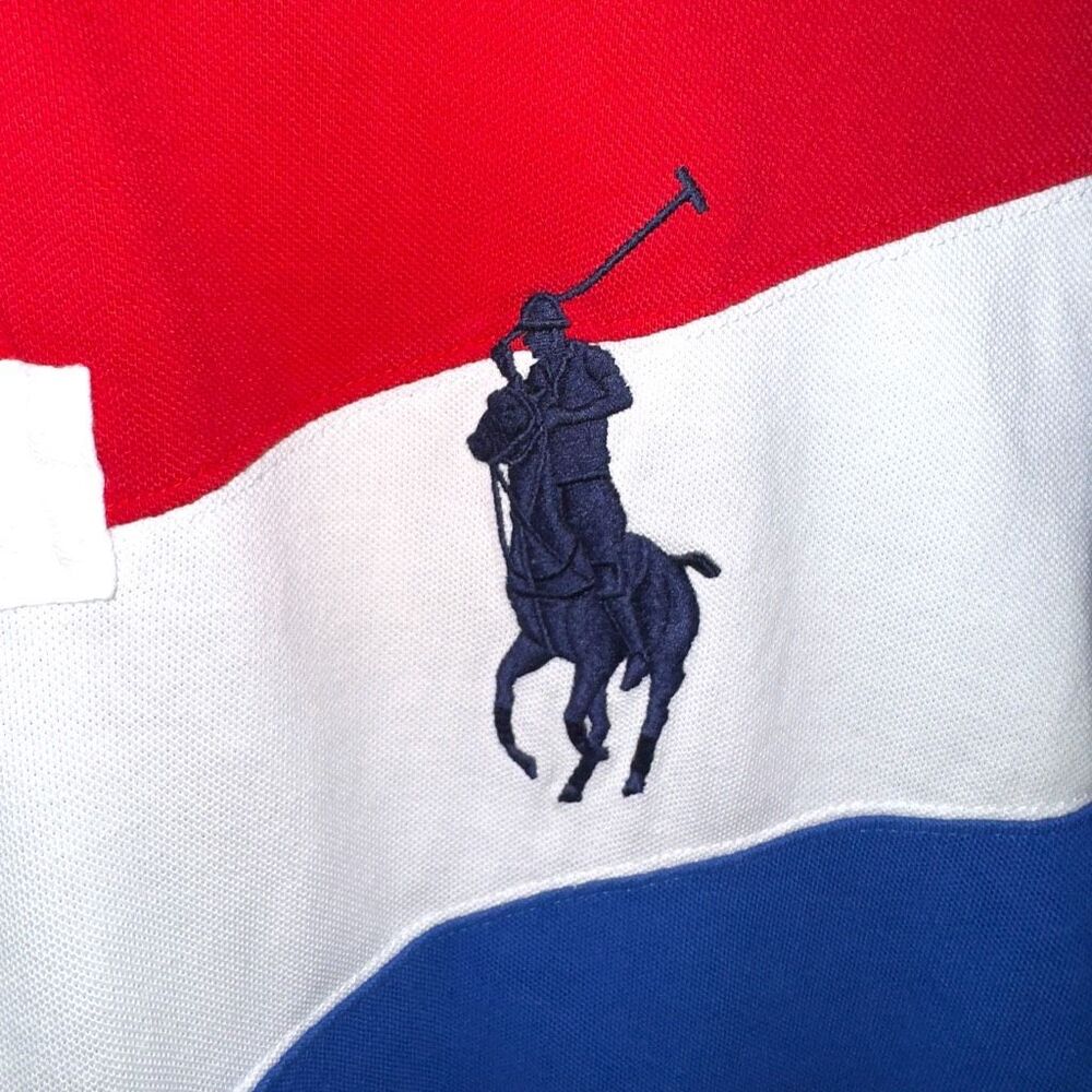 Polo Ralph Lauren Big Pony Yacht Club Classic Fit Polo Shirt Sz XL - Picture 4 of 9